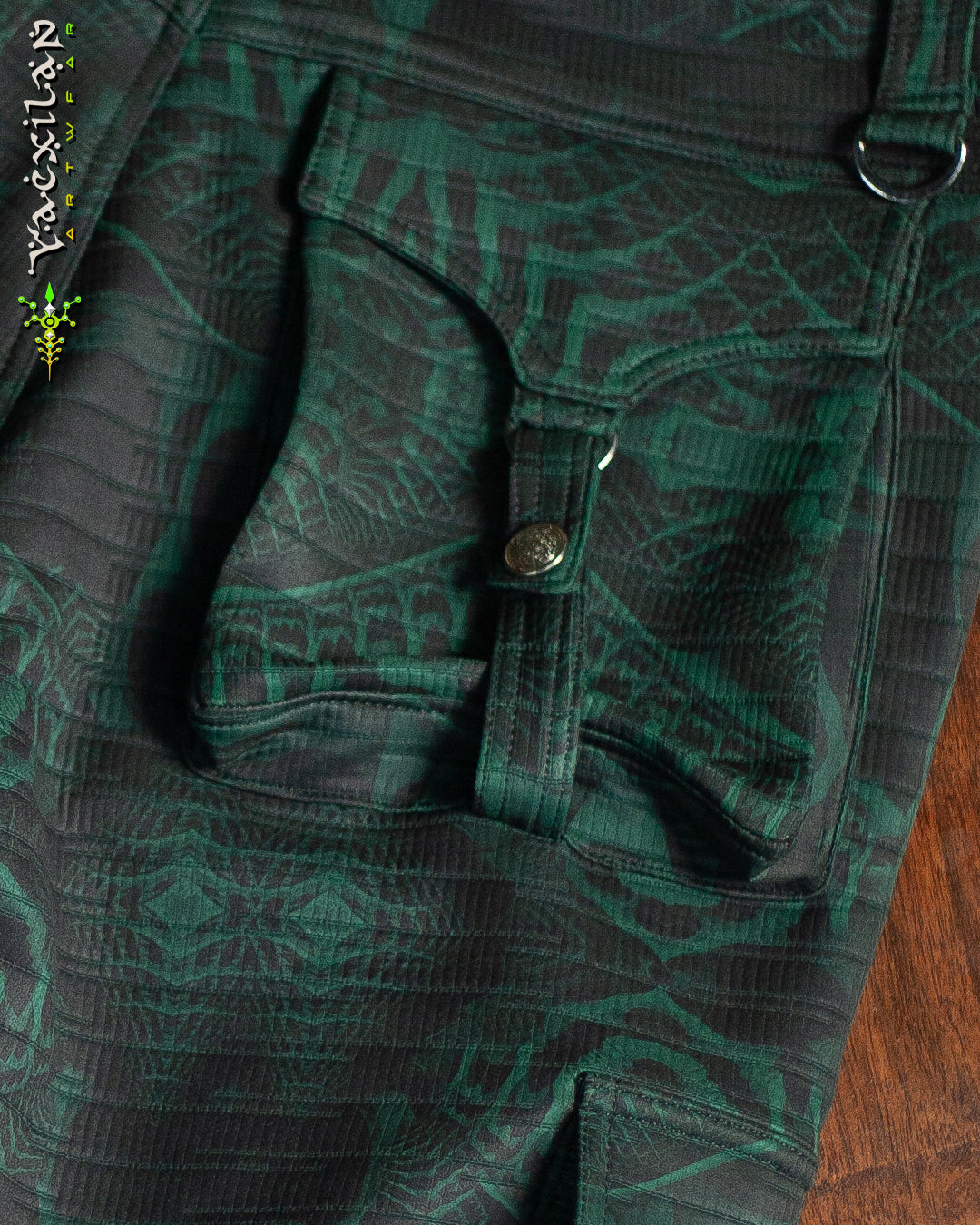 Corsaire Men / Punk Baggy Pockets High Tech - Bottlegreen FOREST SANDOKAN